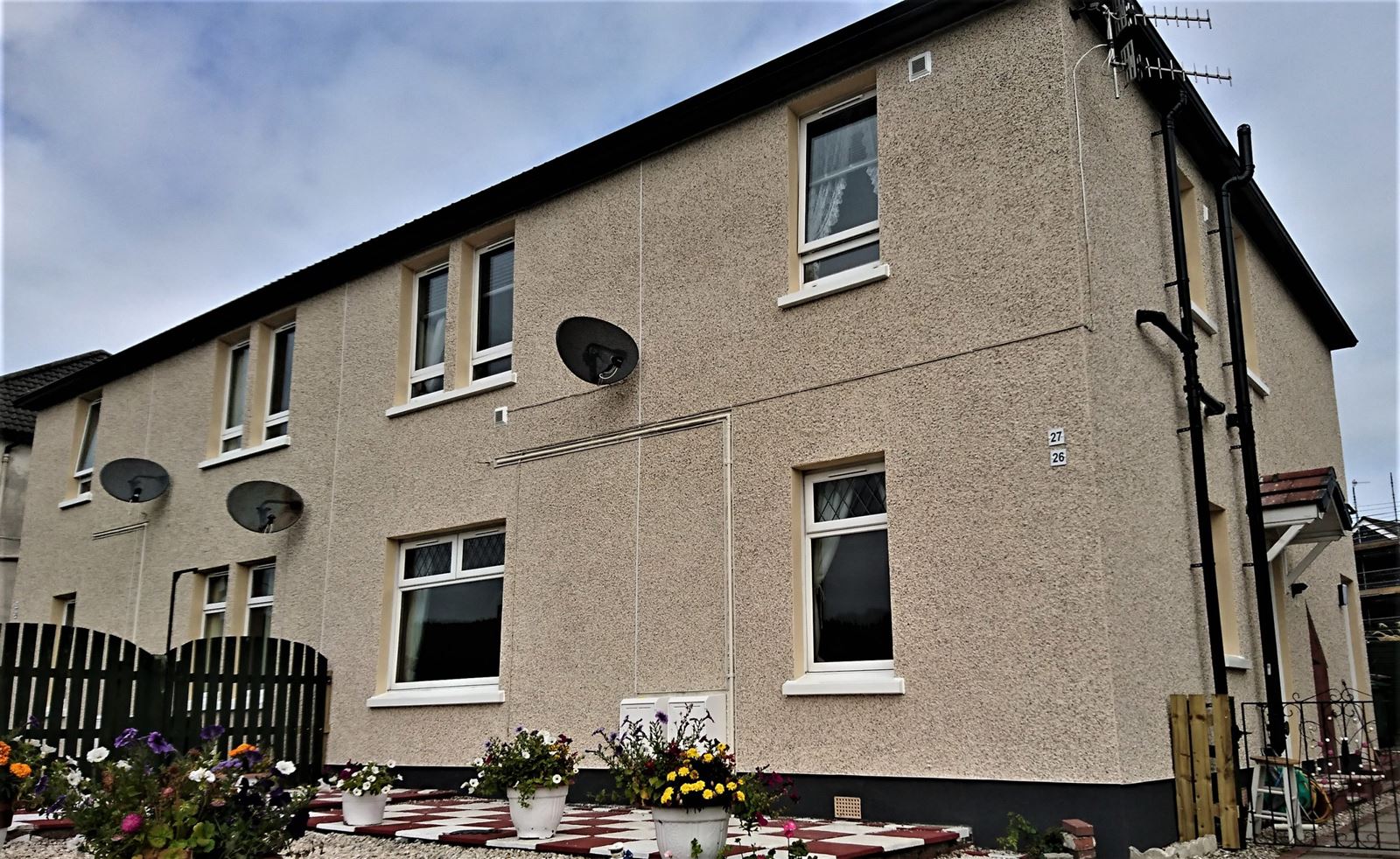 dry-dash-render-Edinburgh-roughcast-repair-Edinburgh