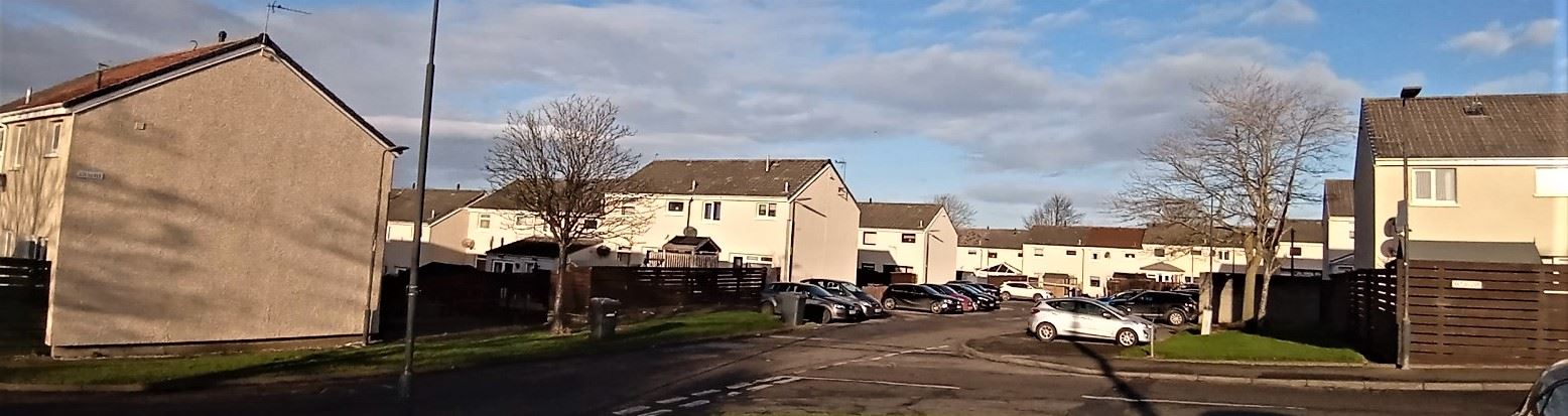 suburban street view after rendering Edinburgh