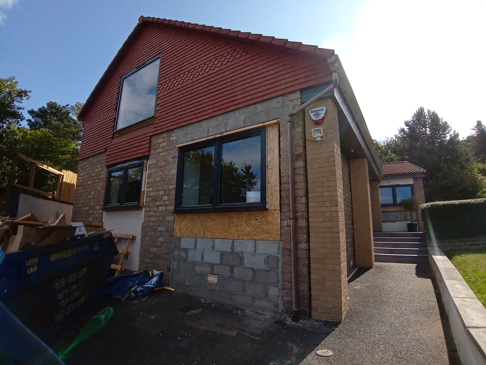 insulation Edinburgh installed around a building's exterior