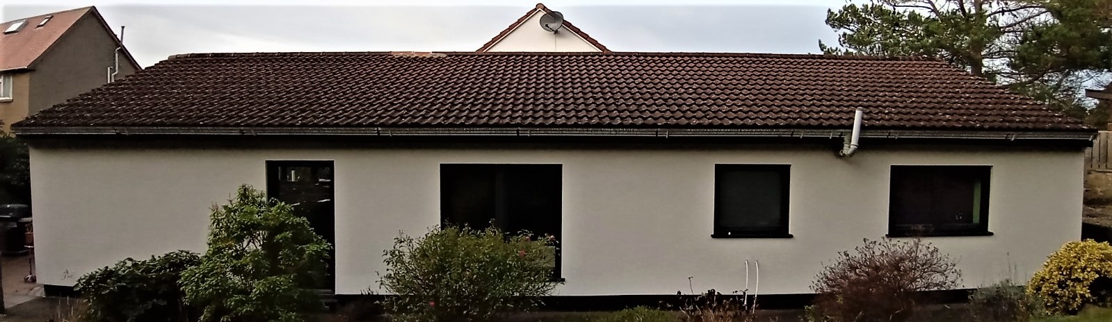 front view after house rendering Edinburgh