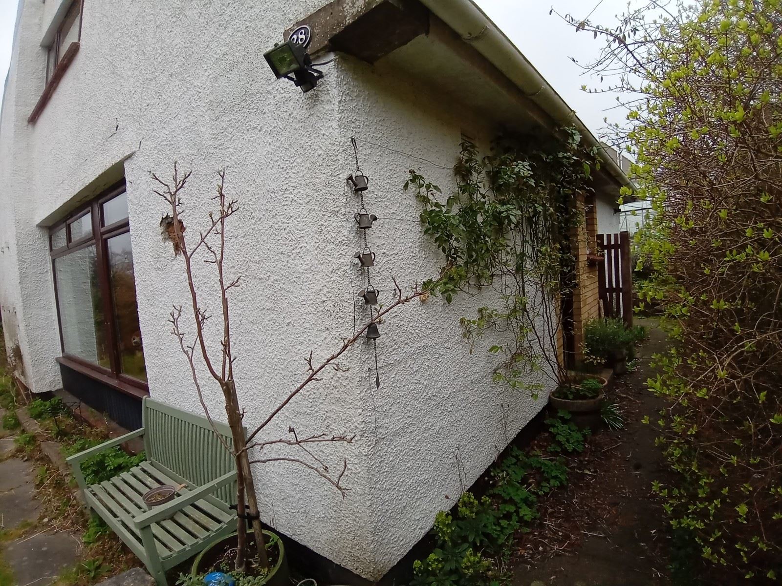 rear facade upgraded with solid wall insulation edinburgh