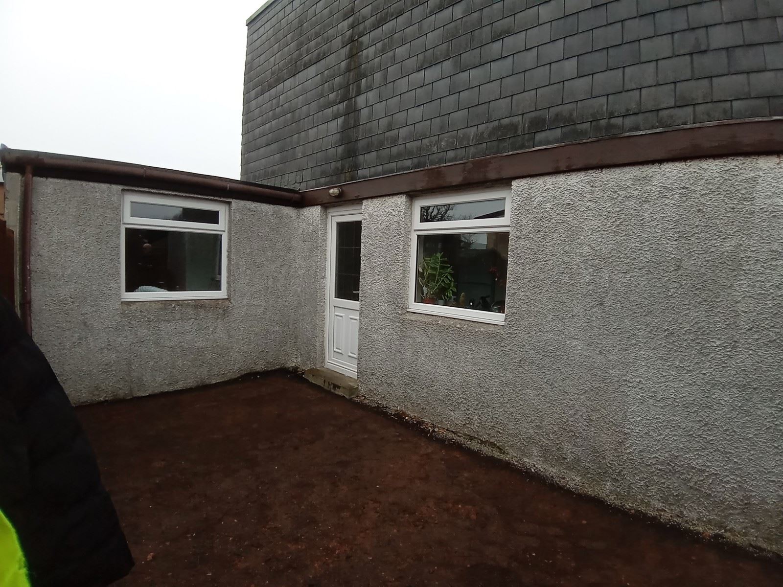 courtyard view after rendering Edinburgh