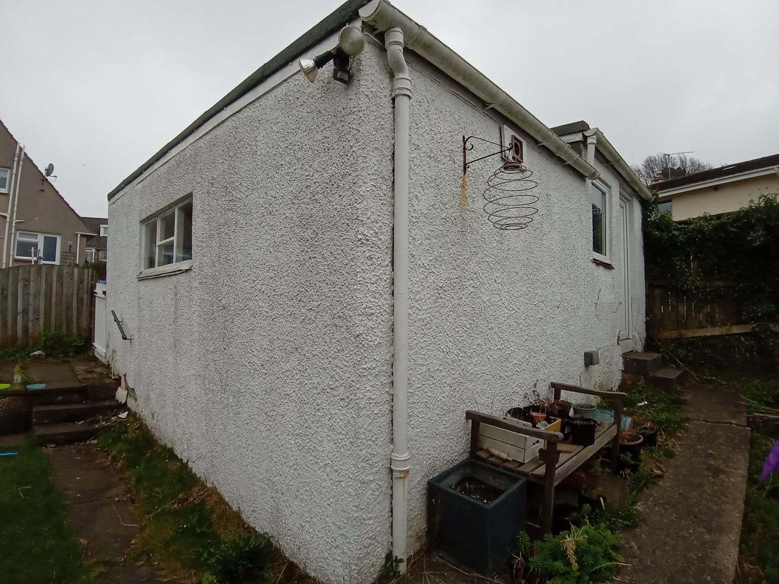 long side elevation with insulation edinburgh