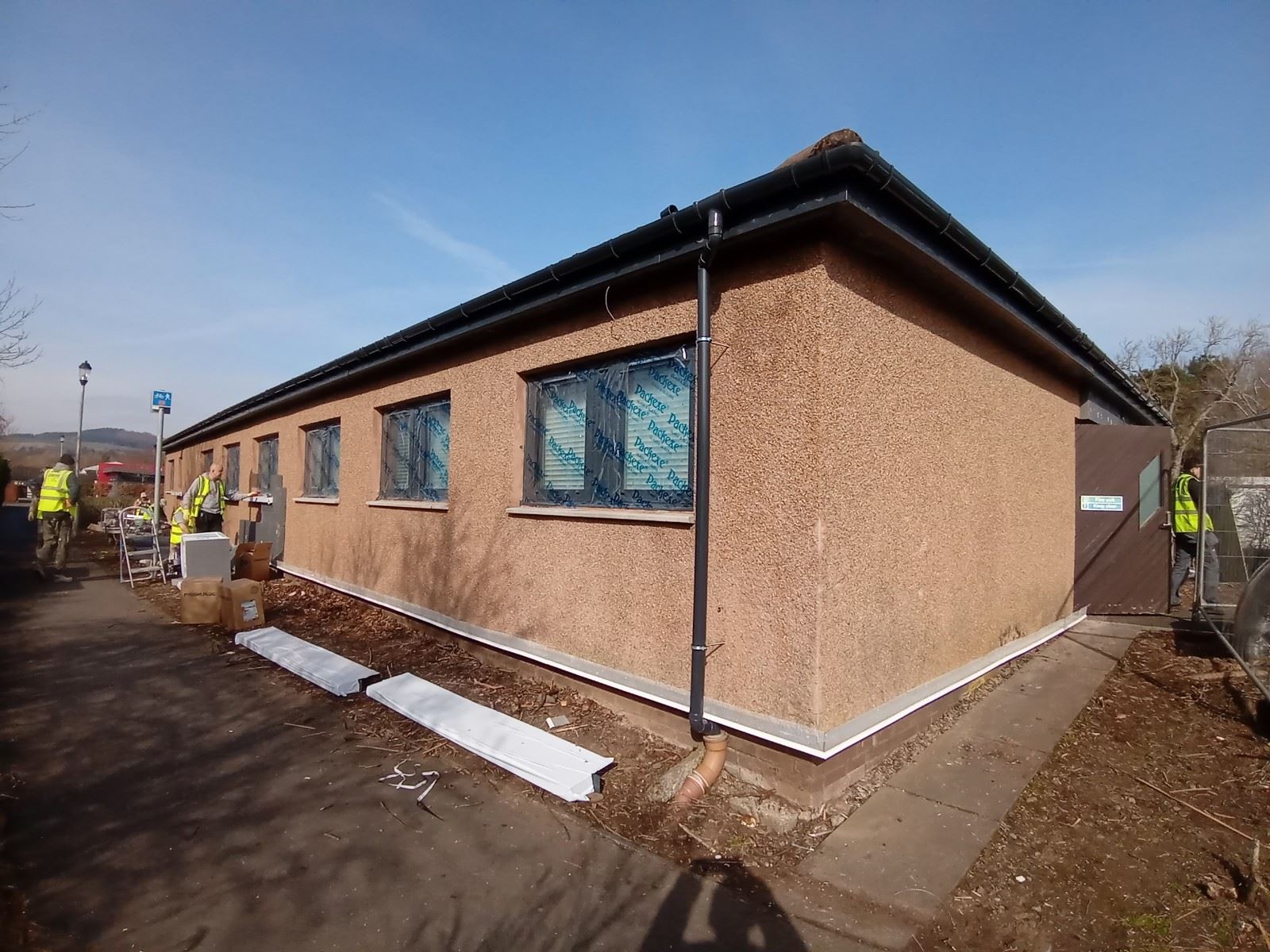 long elevation under roughcasting edinburgh