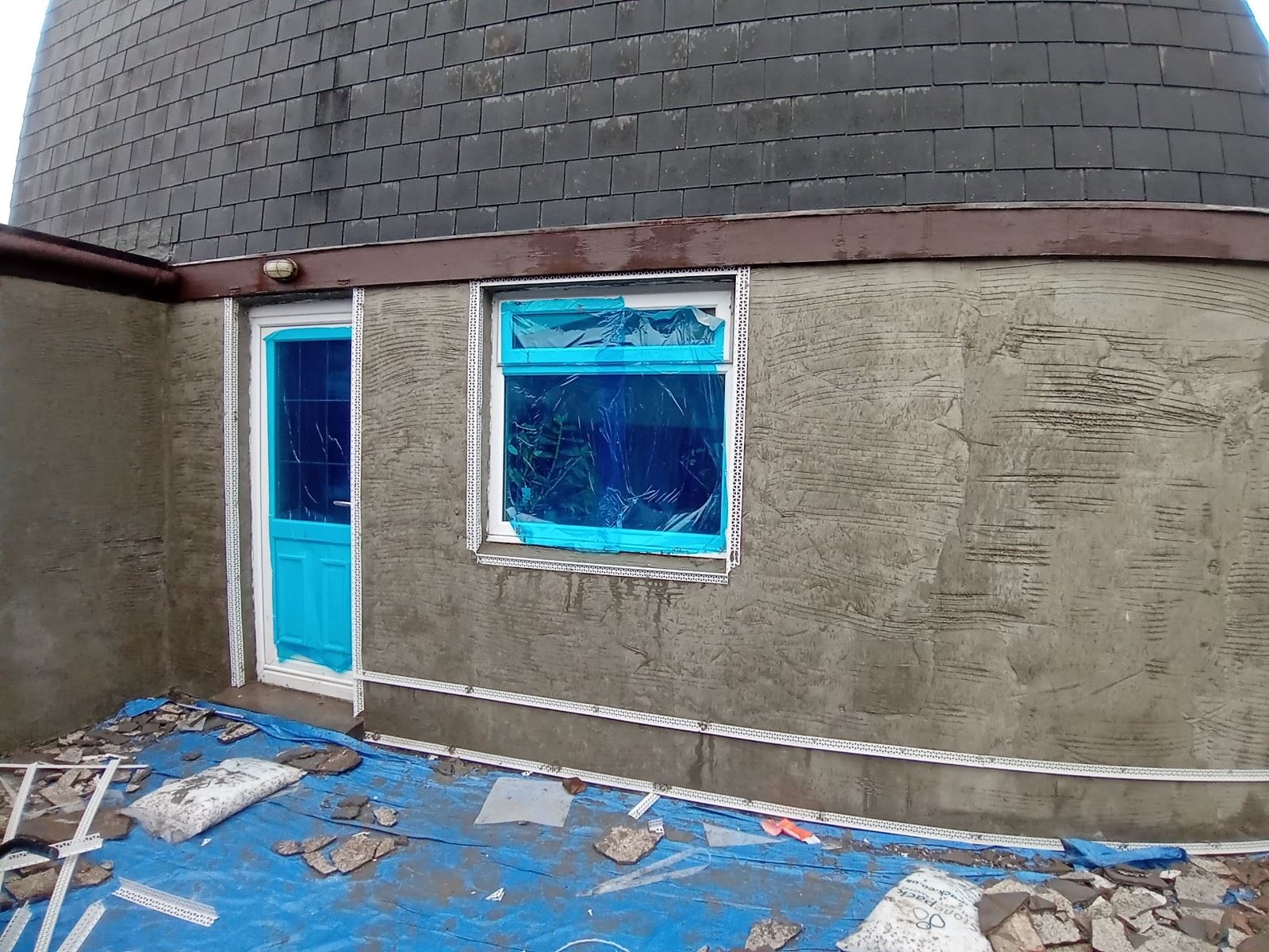 wall with insulation edinburgh installation