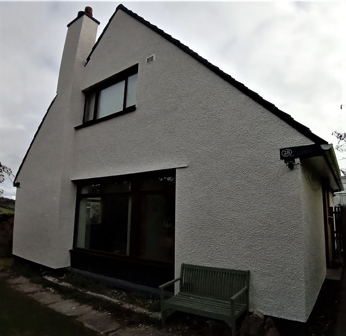 gable view by roughcaster edinburgh