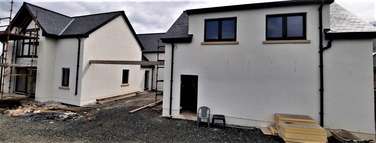 rear entrance with solid wall insulation Edinburgh