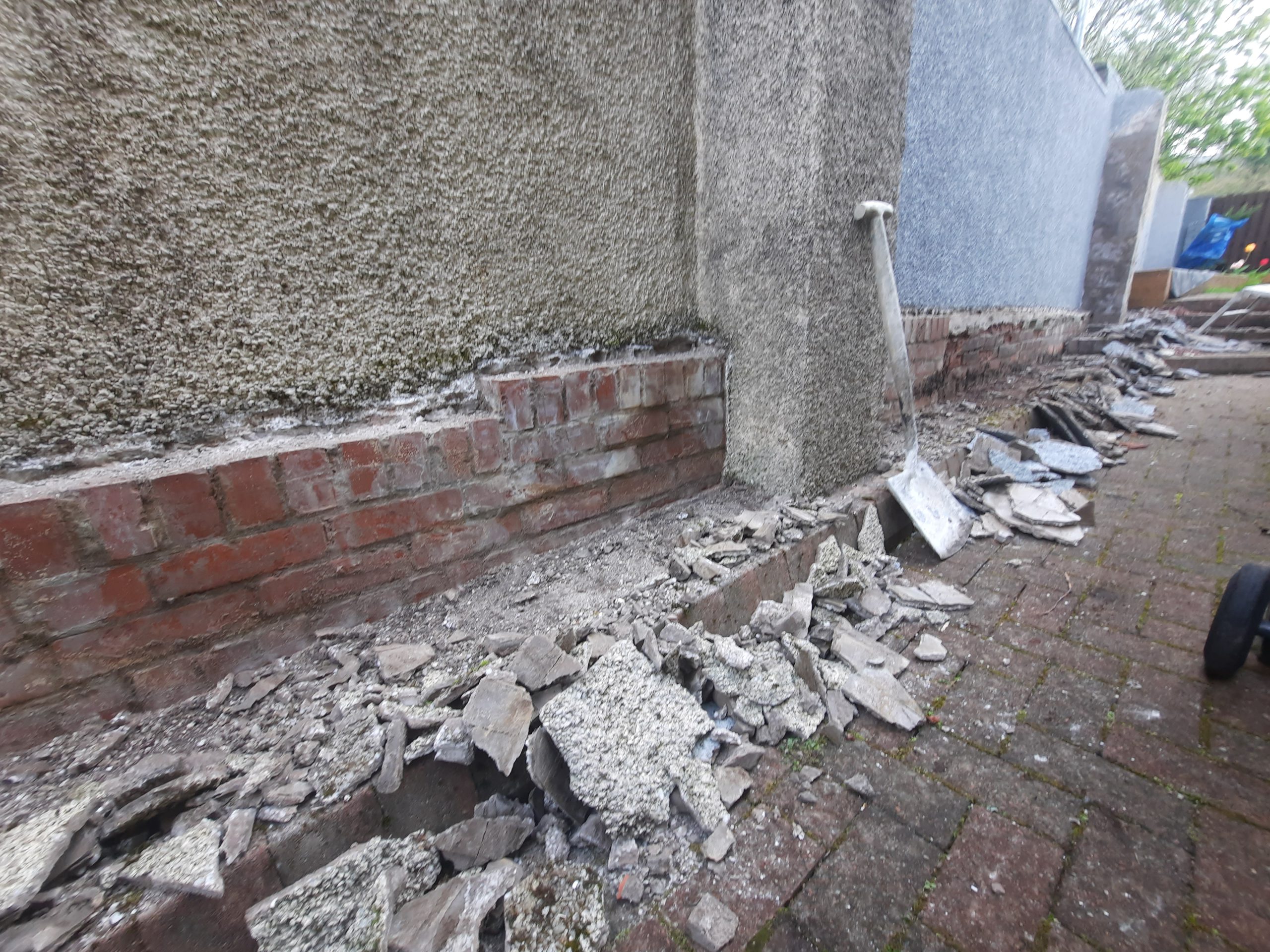 Rendering Edinburgh after old render removal