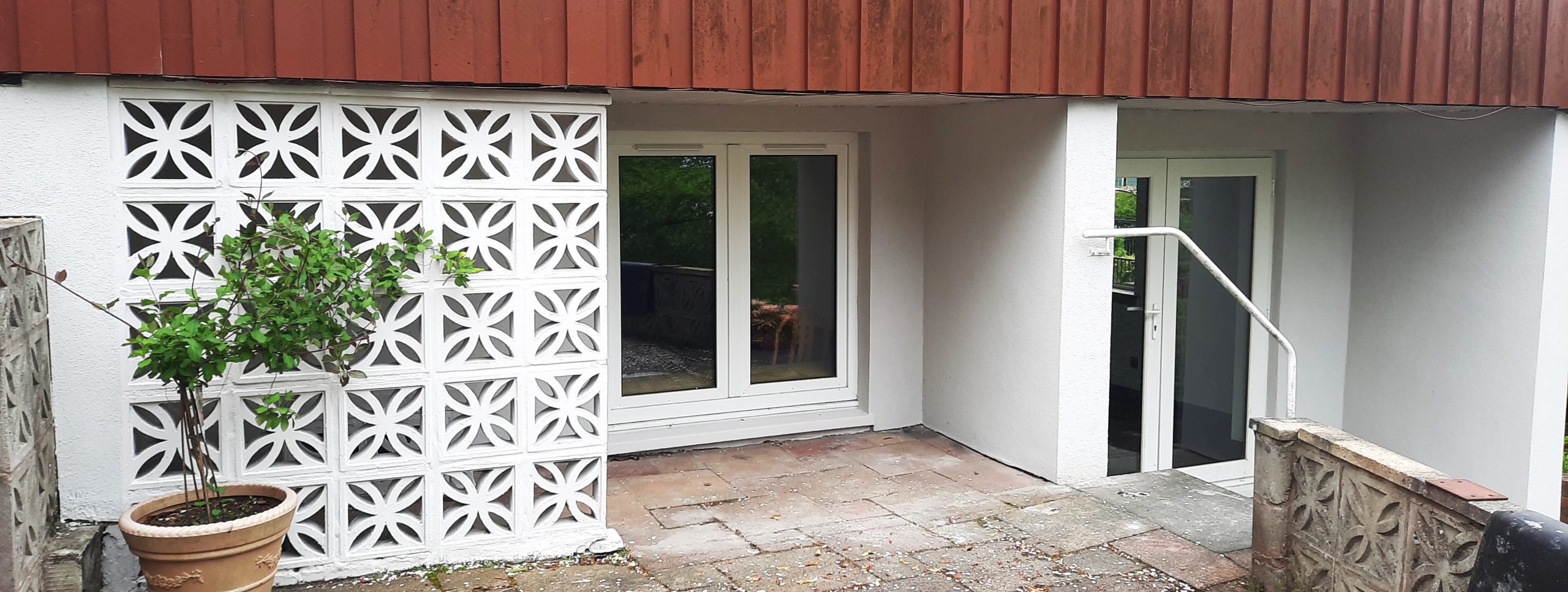 external wall insulation Edinburgh for ground floor patio area