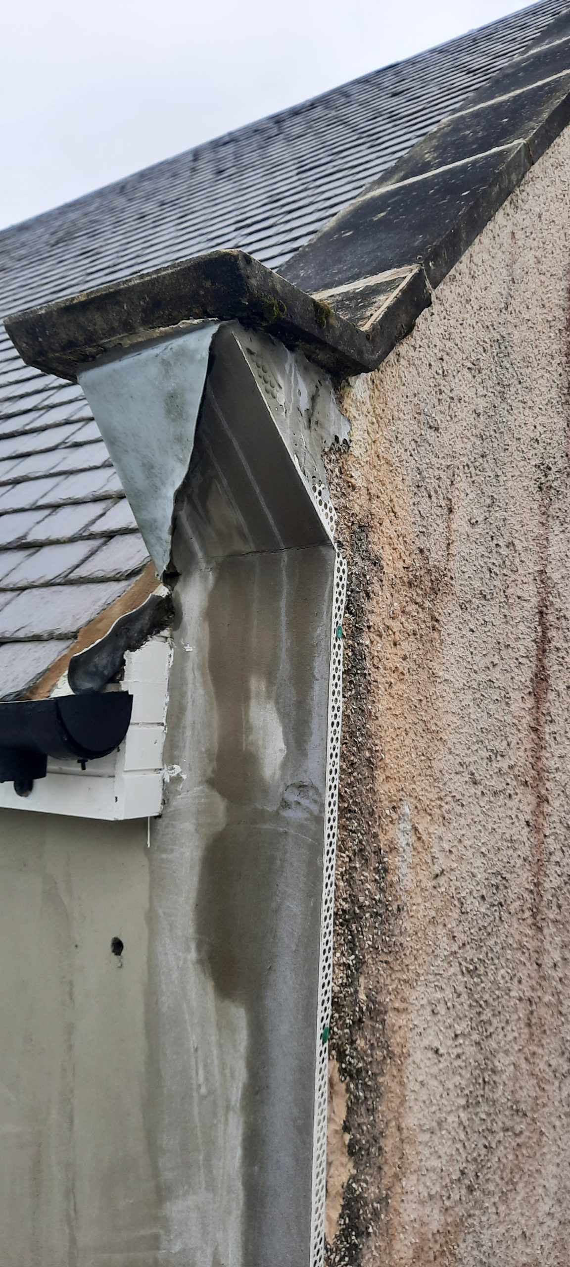 Insulation Edinburgh fitted along roofline section
