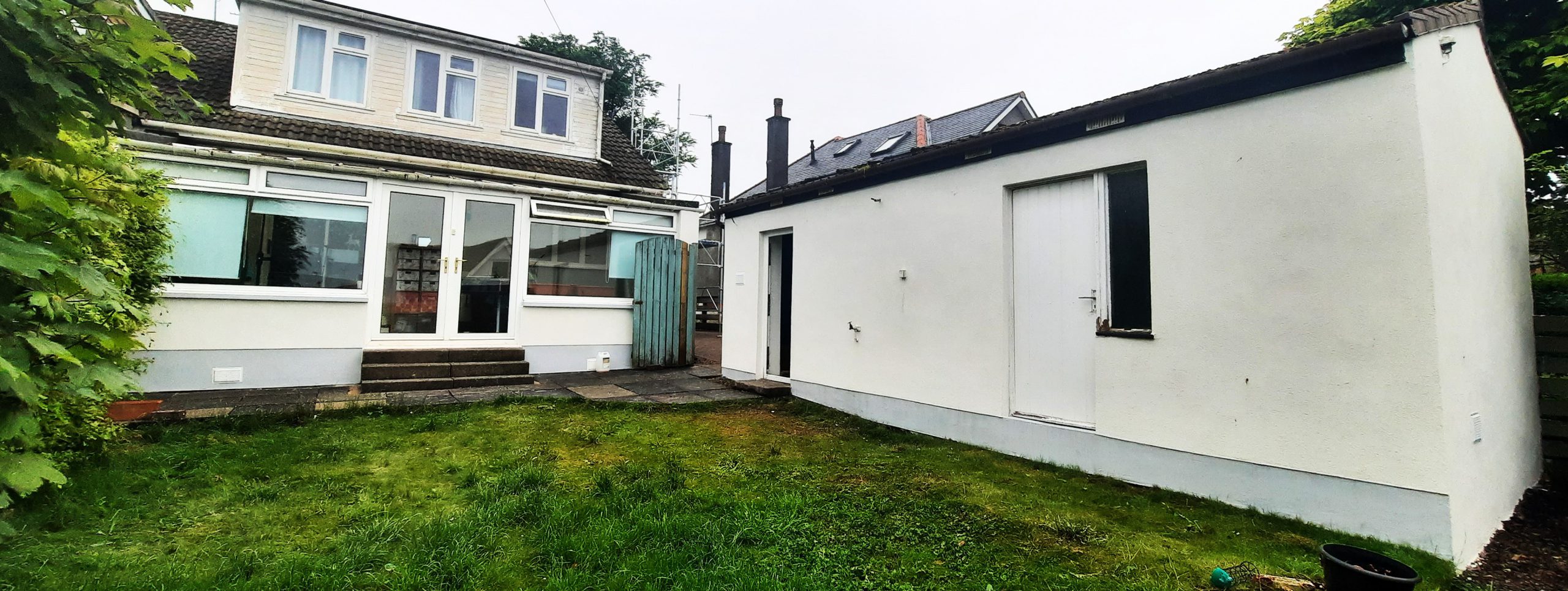 Insulation Edinburgh beneath new smooth white finish