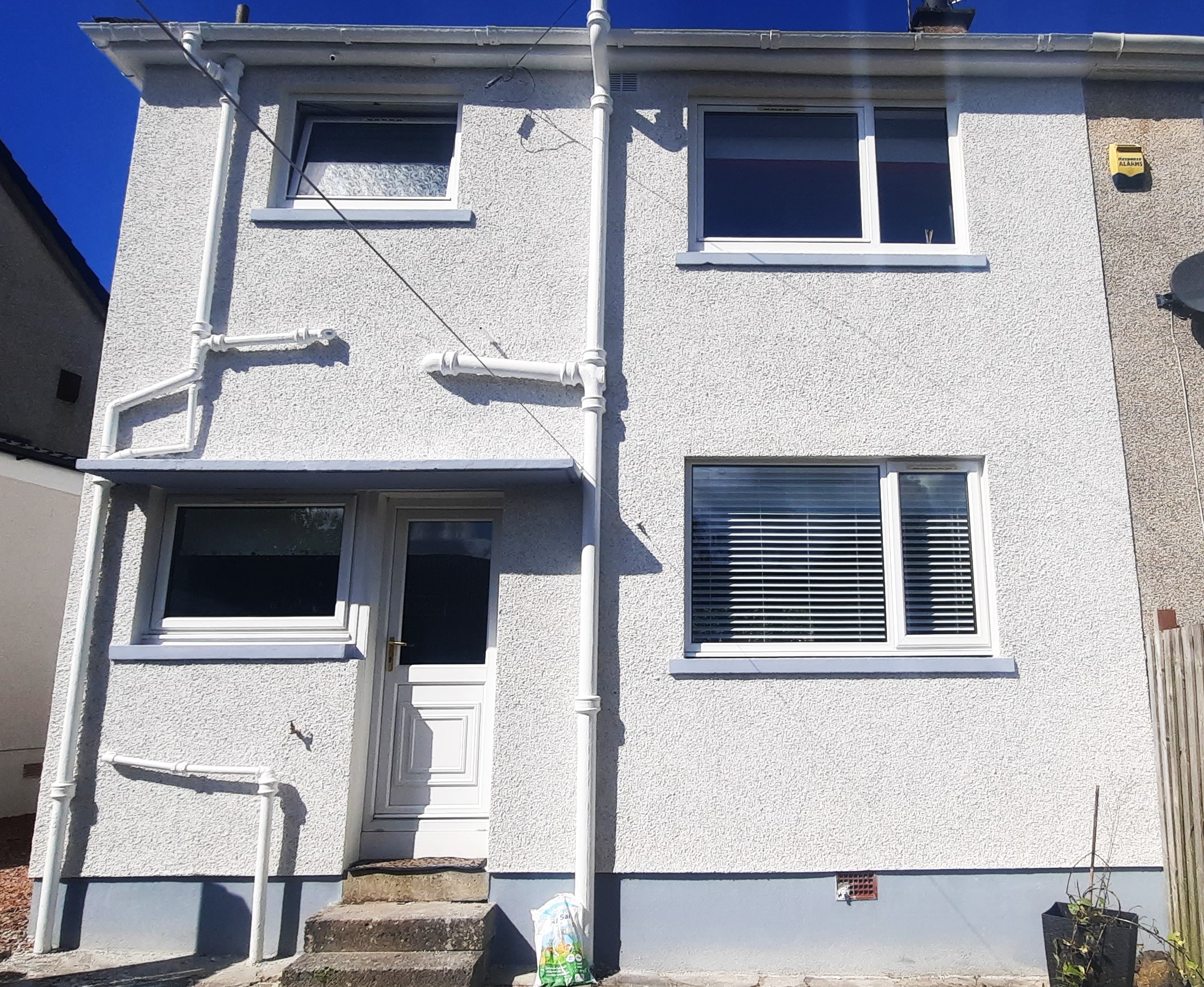 external wall insulation Edinburgh on main building façade