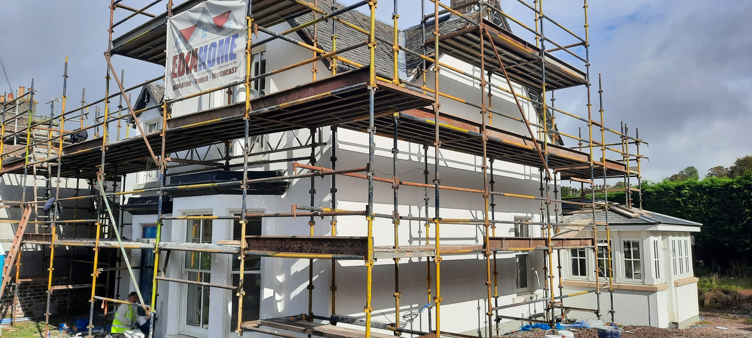 Rendering Edinburgh across full upper wall