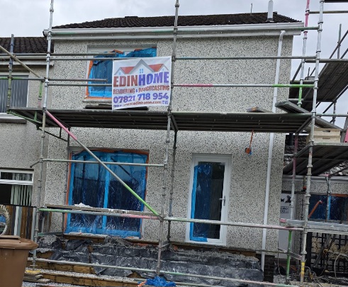 #Edinhome #Roughcasting #DryDash #PeebleDash #Uphall