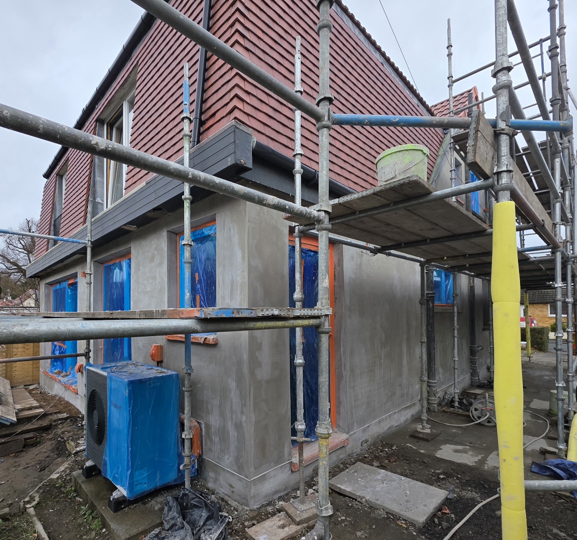 #Edinhome, #Rendering, #SiliconeRender, #Roughcasting, #Roughcast,