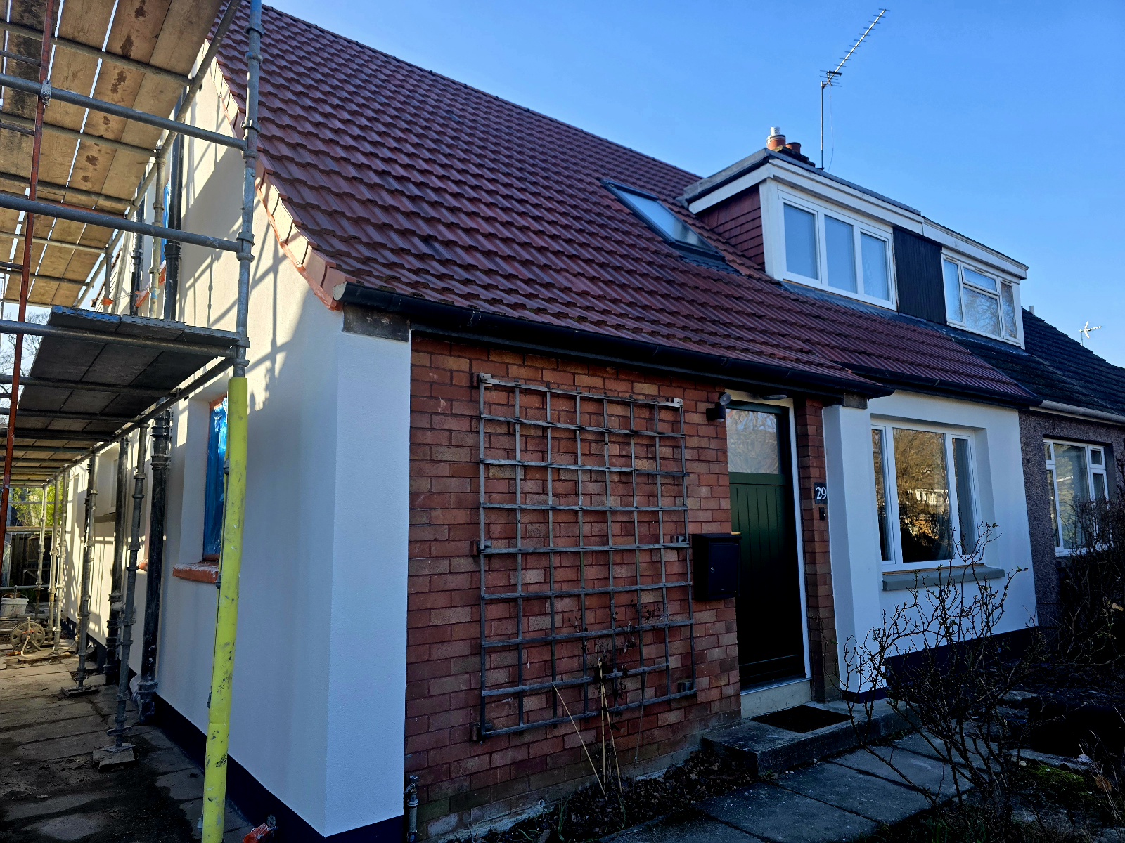 #Edinhome, #Rendering, #SiliconeRender, #Roughcasting, #Roughcast,