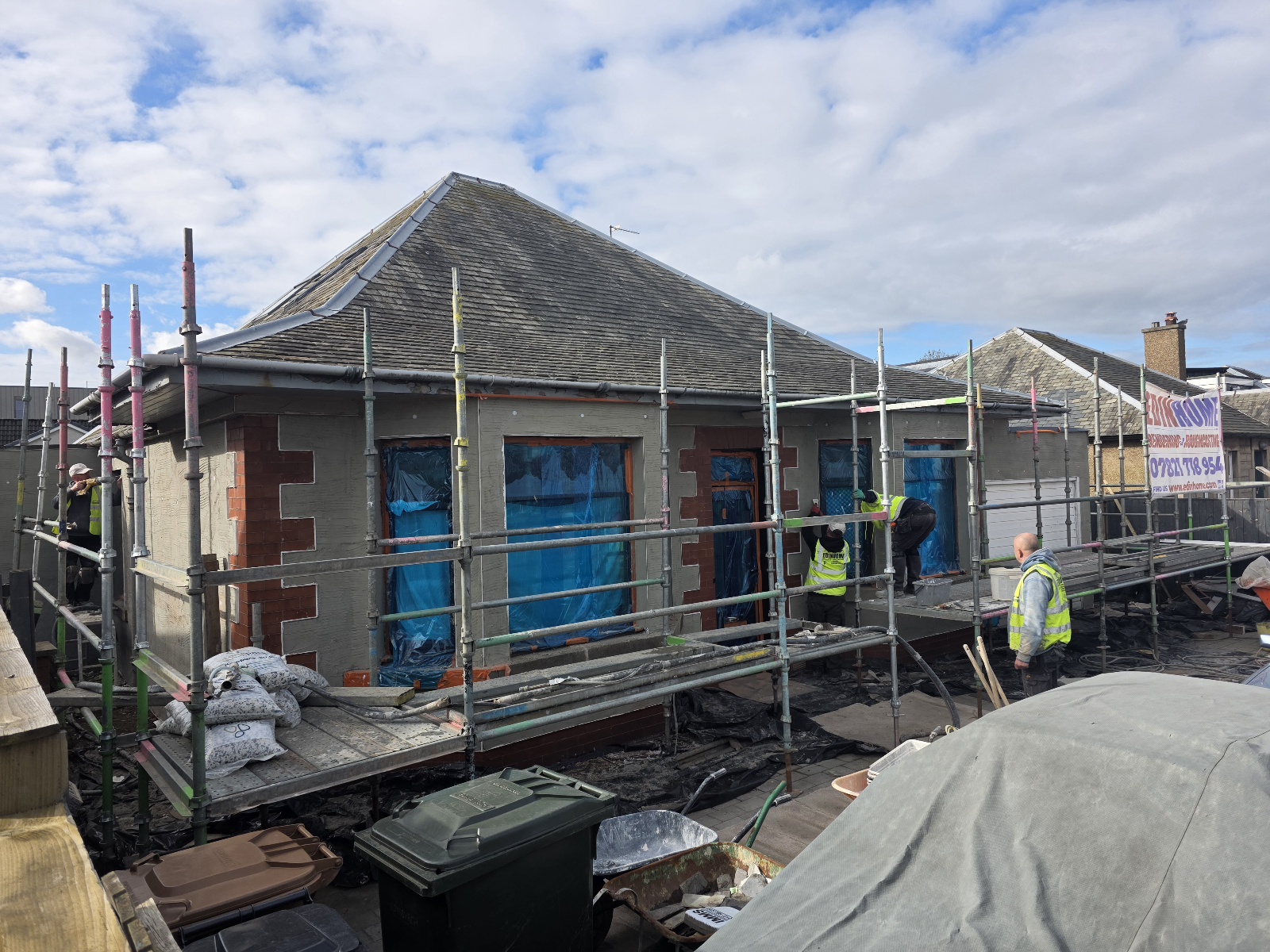 #Edinhome #Roughcasting #Rendering