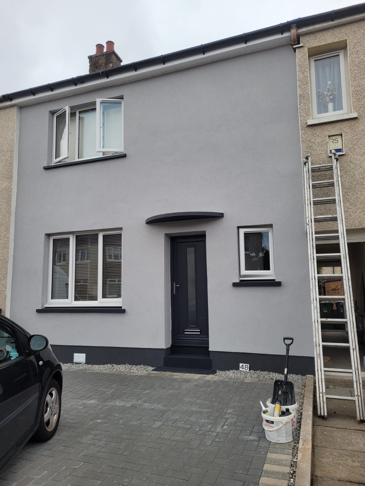 Silicone Render System – Yoker, Glasgow