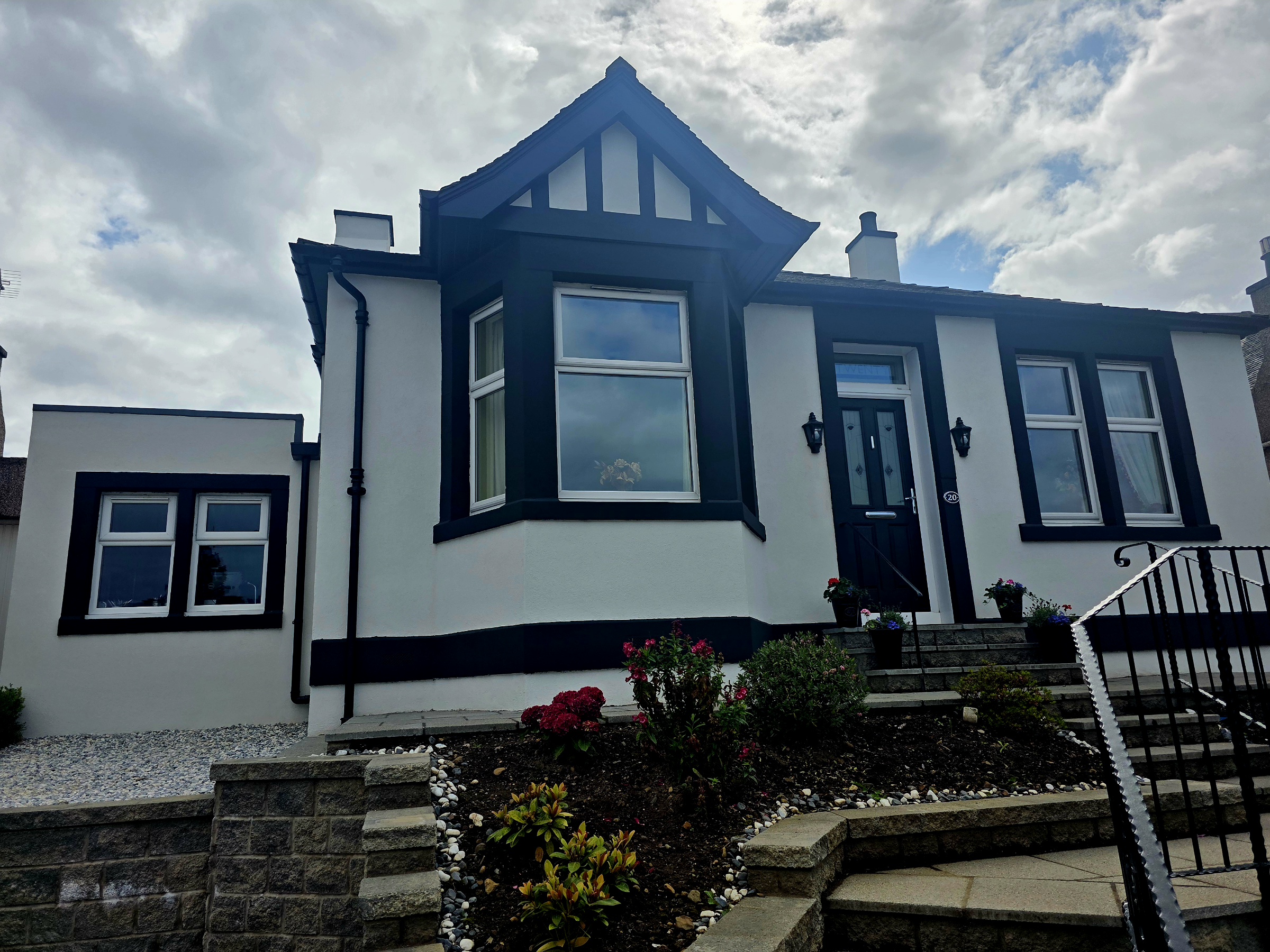 Silicone Render System – Craigleith, Edinburgh